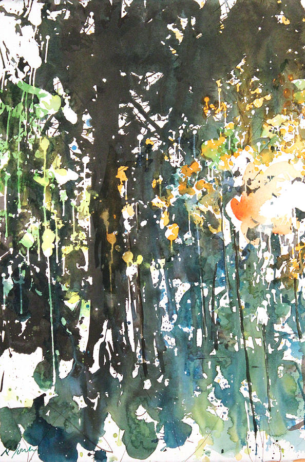 Diptych No11 Left #1 Painting by Sumiyo Toribe