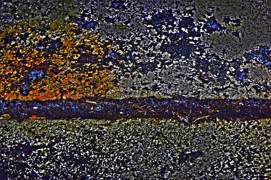 Dirt on Concrete Photograph by Gina OBrien