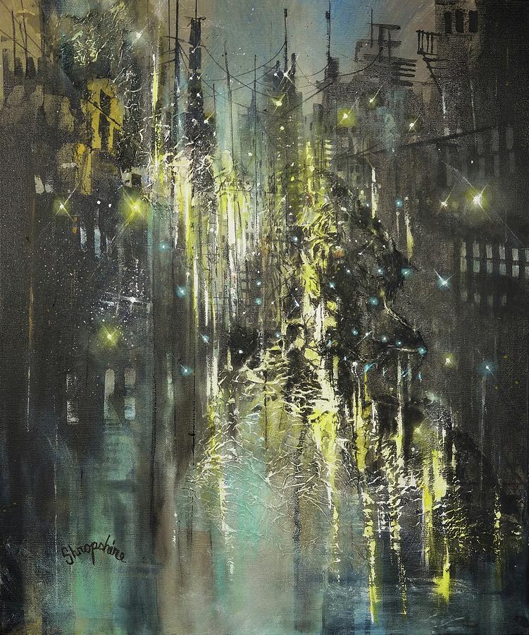 Dirty Boulevard Painting by Tom Shropshire