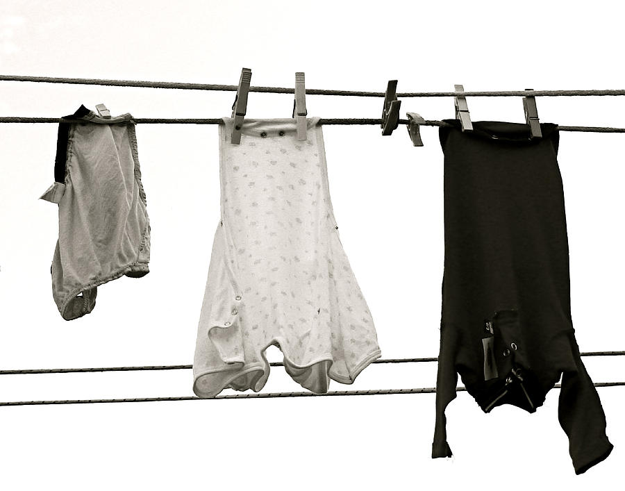 Dirty Laundry Photograph by Tracy Rosensteel - Fine Art America