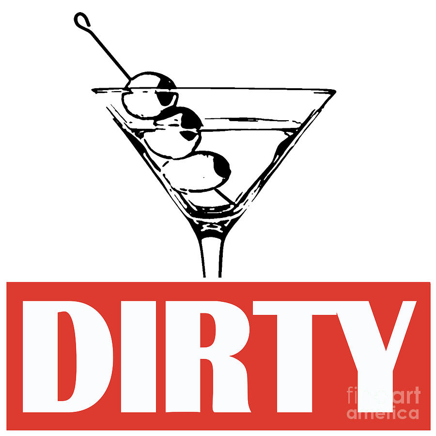 Martini Photograph - Dirty Martini by Edward Fielding