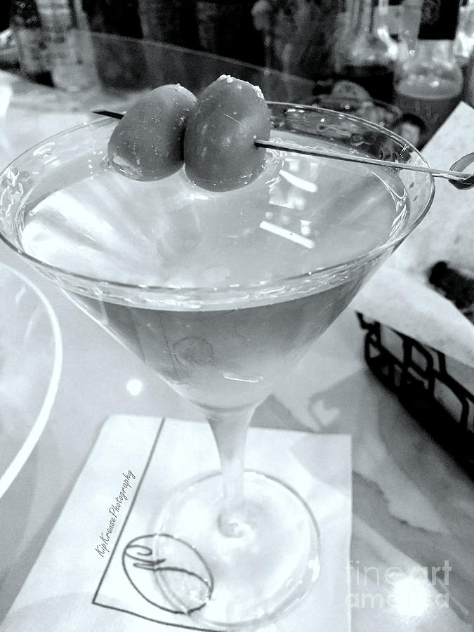 Dirty Martini with Olives Photograph by Kip Krause