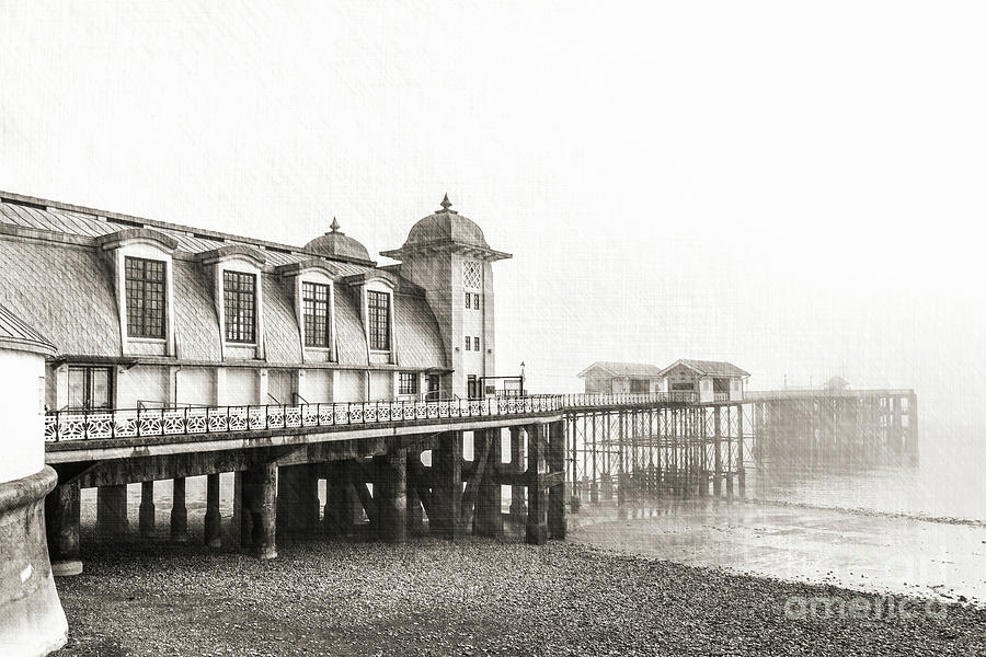 Disa pier ing Mono Photograph by Steve Purnell