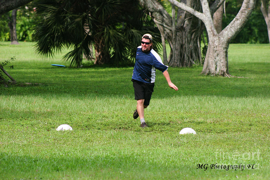 Disc Golf Photograph - Disc 1 by Marty Gayler Disc Golf Photograph - Disc 1 by Marty Gayler