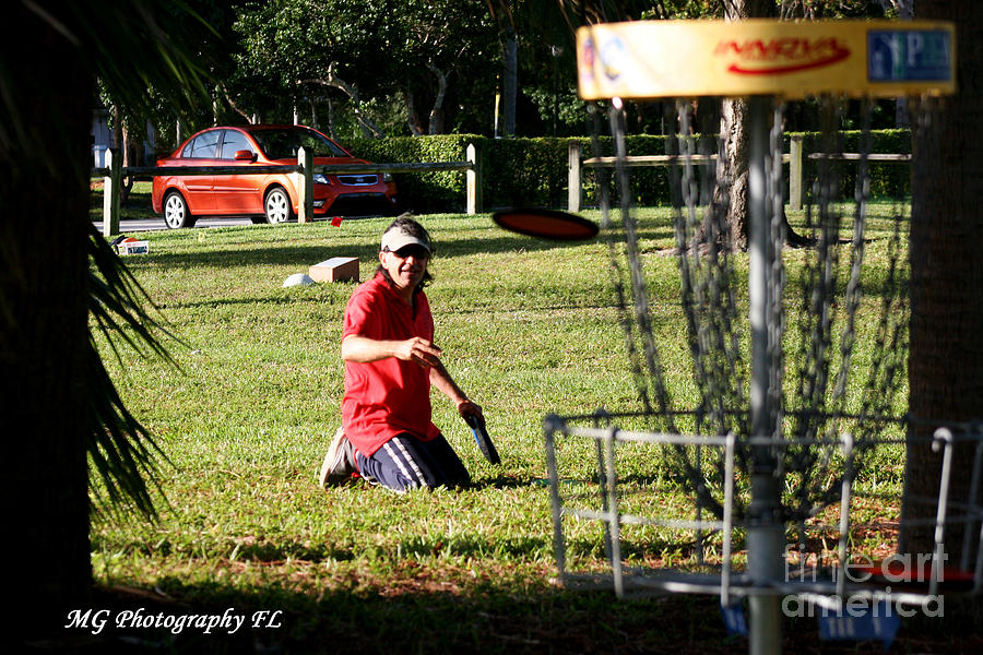 Disc Golf Photograph - Disc 3 by Marty Gayler Disc Golf Photograph - Disc 3 by Marty Gayler