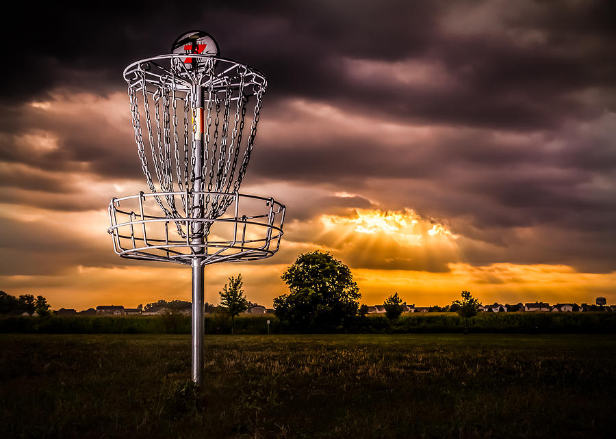 disc golf photography