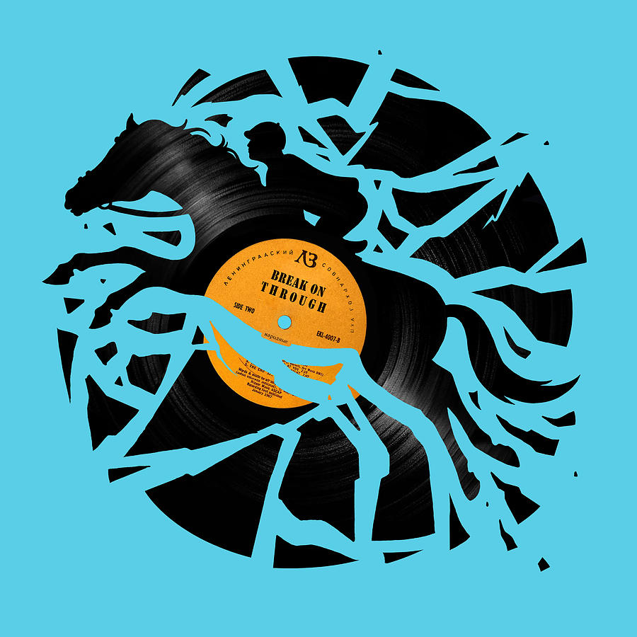 Music Digital Art - Disc Jockey by Enkel Dika