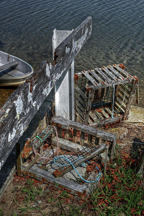 Discarded Lobster Traps Photograph