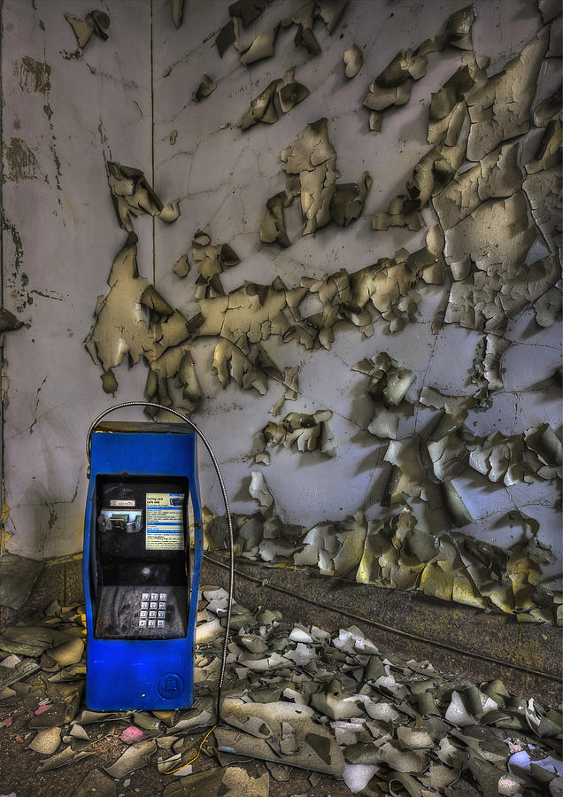 Telephone Photograph - Disconnected... by Evelina Kremsdorf
