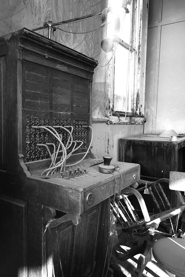 Disconnected -- Old Hotel Switchboard at Bodie State Historic Park, California Photograph by Darin Volpe
