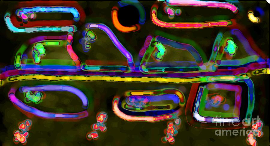 Abstract Digital Art - Discontinuity 3 by Thomas Smith
