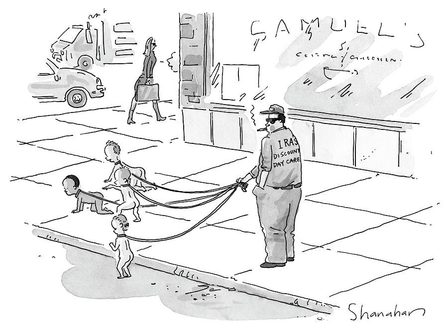 Discount Day Care Drawing by Danny Shanahan Discount Day Care Drawing by Danny Shanahan