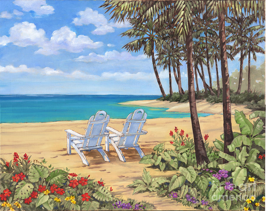 Flower Painting - Discovery Bay I by Paul Brent
