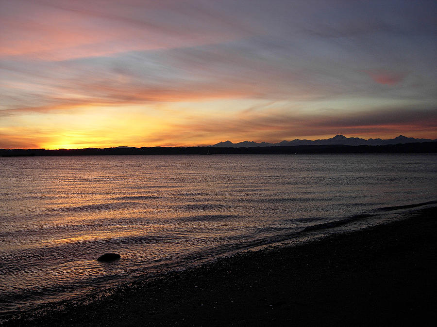 Discovery Park Sunset Photograph by Pelo Blanco Photo