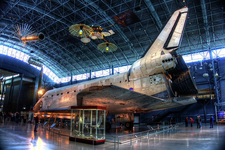 Discovery Space Shuttle Side View Photograph by John Michael Kearney