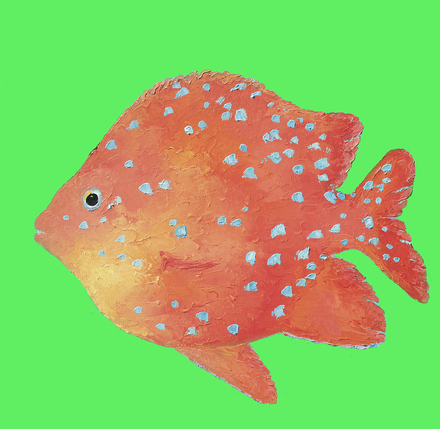 Discus Fish For Coastal Decor Painting