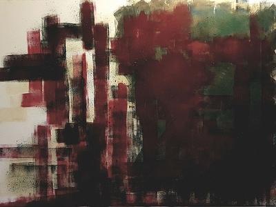 Abstract Painting - Disenganging by Rigo Marta