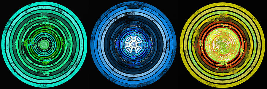Circularity Digital Art by SC Heffner