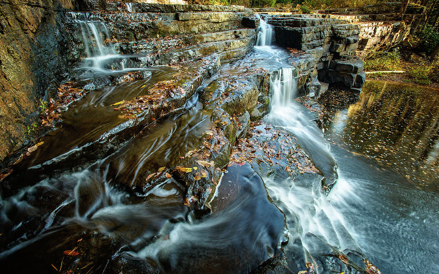 Dismal Creek Falls #2 Photograph by Joe Shrader