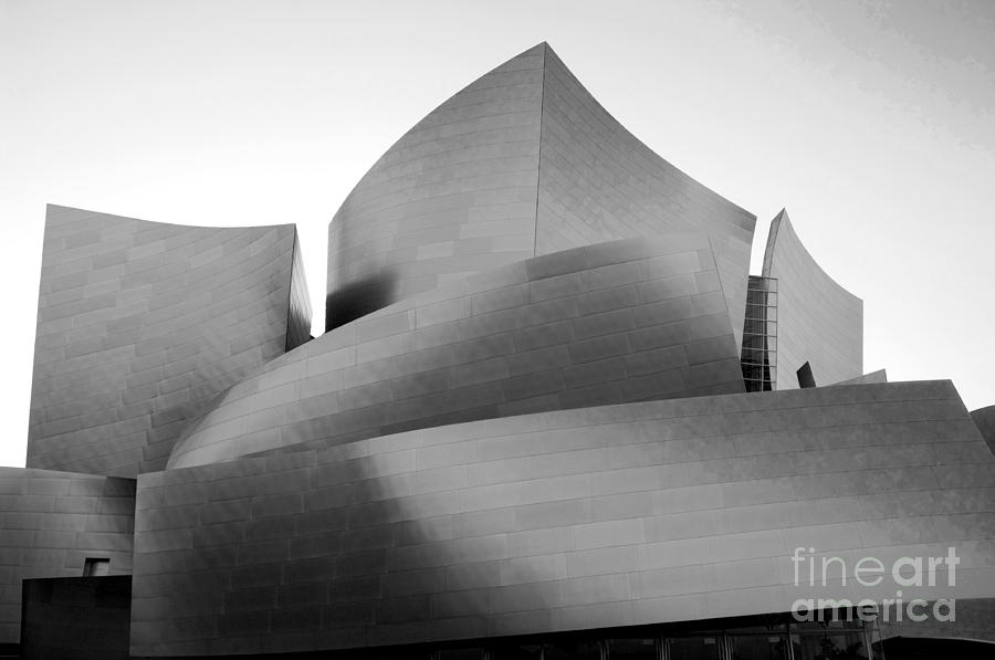 Architecture Photograph - Disney Concert Hall California 24 by Micah May