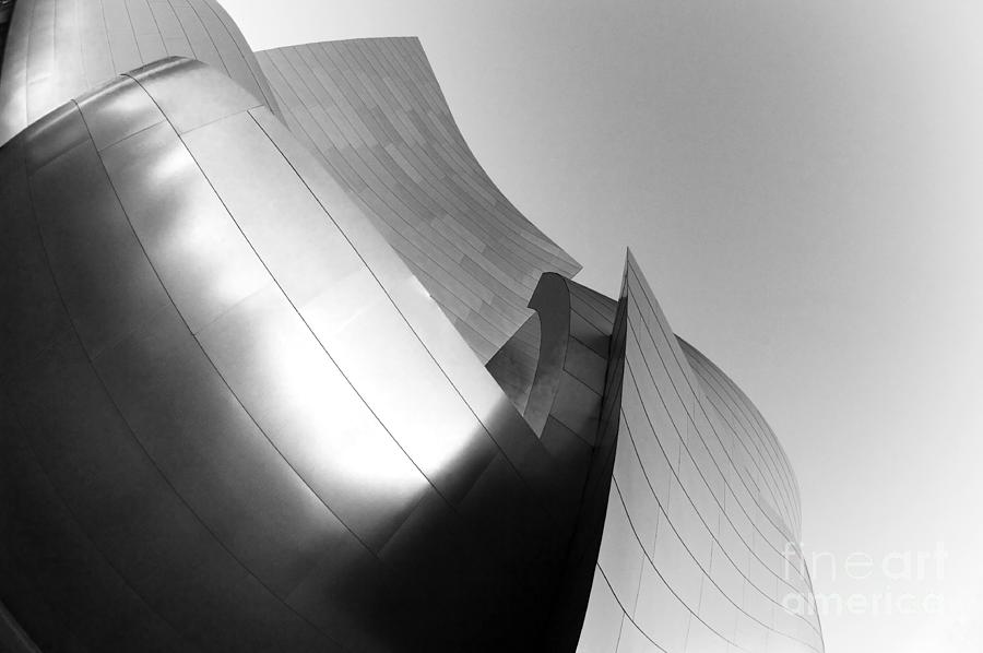 Architecture Photograph - Disney Concert Hall California 25 by Micah May