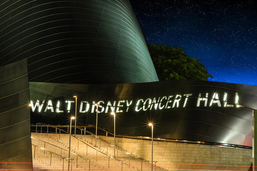 Disney Concert Hall Entrance Photograph by Robert Hebert