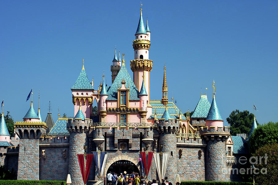 Disneyland Castle Photograph by Mariola Bitner