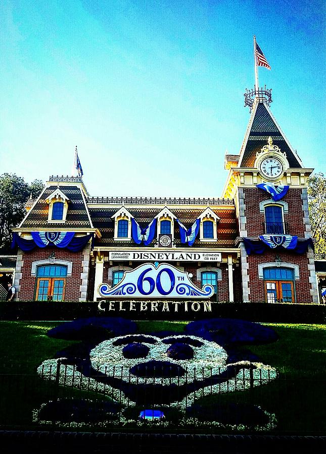 Disneylands 60th Birthday Photograph By Adam Milsted