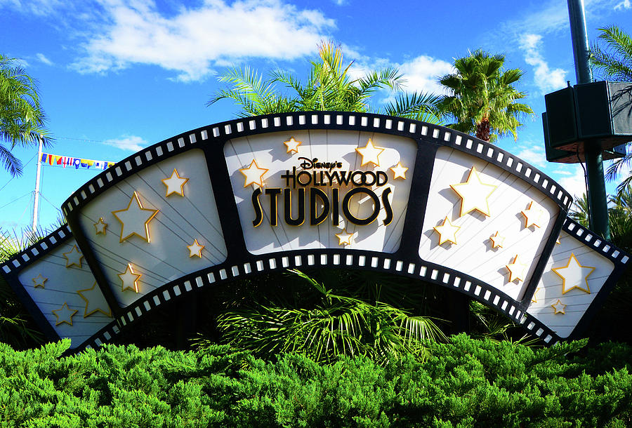 Disneys Hollywood Studios sign Photograph by David Lee Thompson