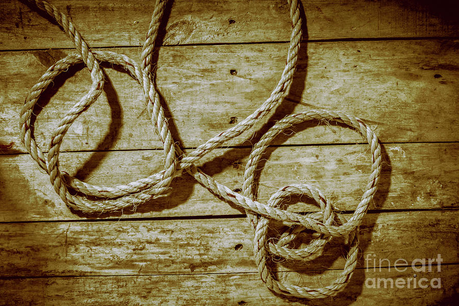 Dispatched ropes and voyages Photograph by Jorgo Photography