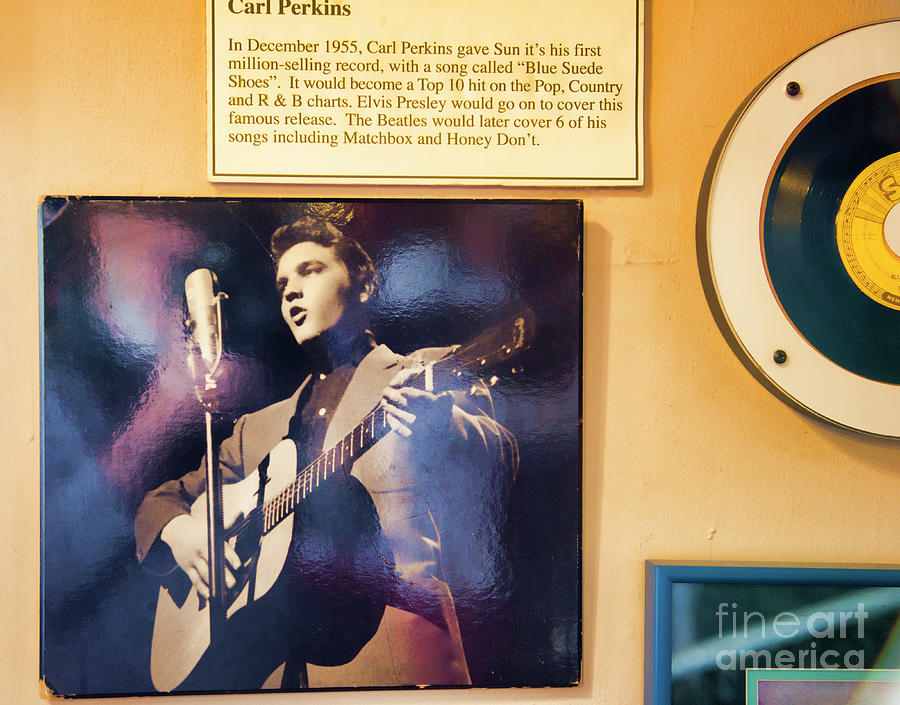 Displays Elvis Inside Sun Studio  Photograph by Chuck Kuhn