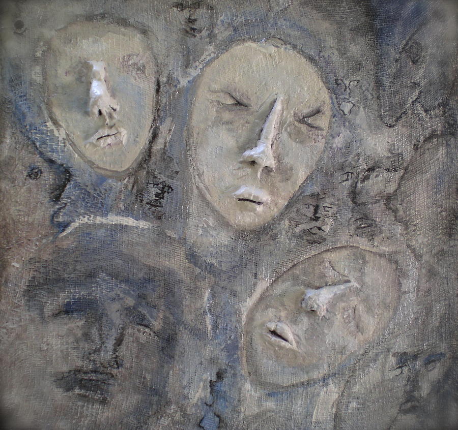 Faces Painting - Dissociative by Kime Einhorn