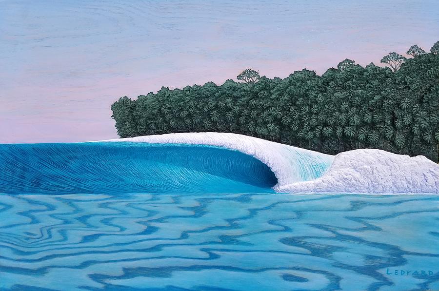 Distant Shores  Painting by Nathan Ledyard
