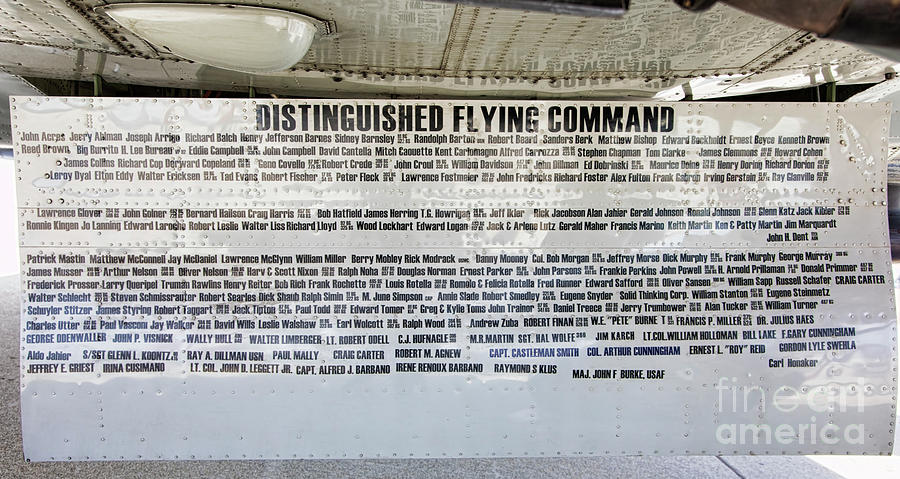 Distinguished Flying Command  Photograph by Chuck Kuhn