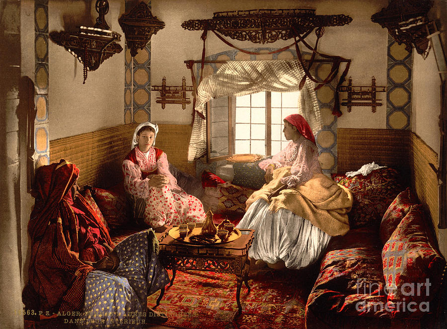 Distinguished Moorish women Painting by Celestial Images