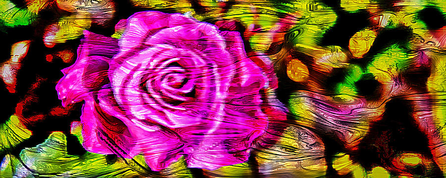 Distorted Romance Digital Art by Az Jackson