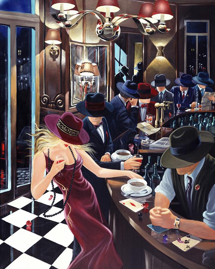 Distraction Painting by Victor Ostrovsky
