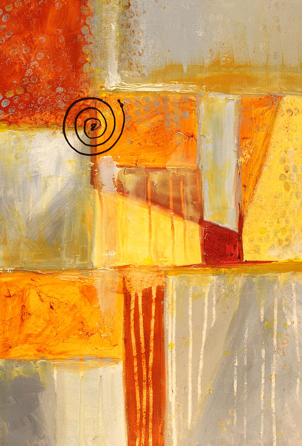 Distractions 2 Abstract Painting Painting by Nancy Merkle