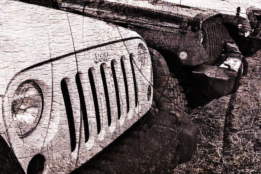 Distressed Jeep Wrangler JK Photograph by Luke Moore