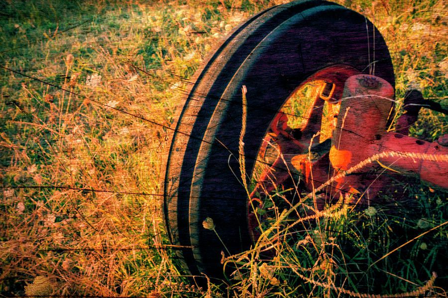 Distressed old Tractor Photograph by John Paul Cullen