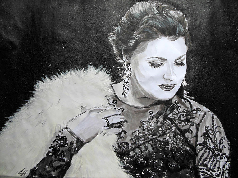 Diva Anna Painting by Lucia Hoogervorst