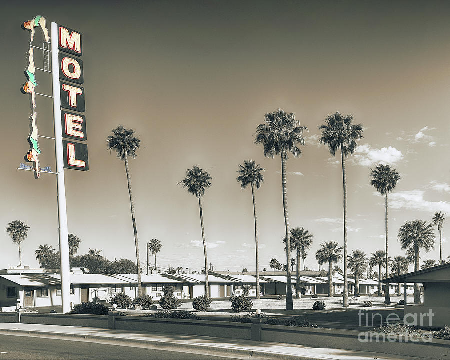 Dive Motel Photograph by Don Schimmel