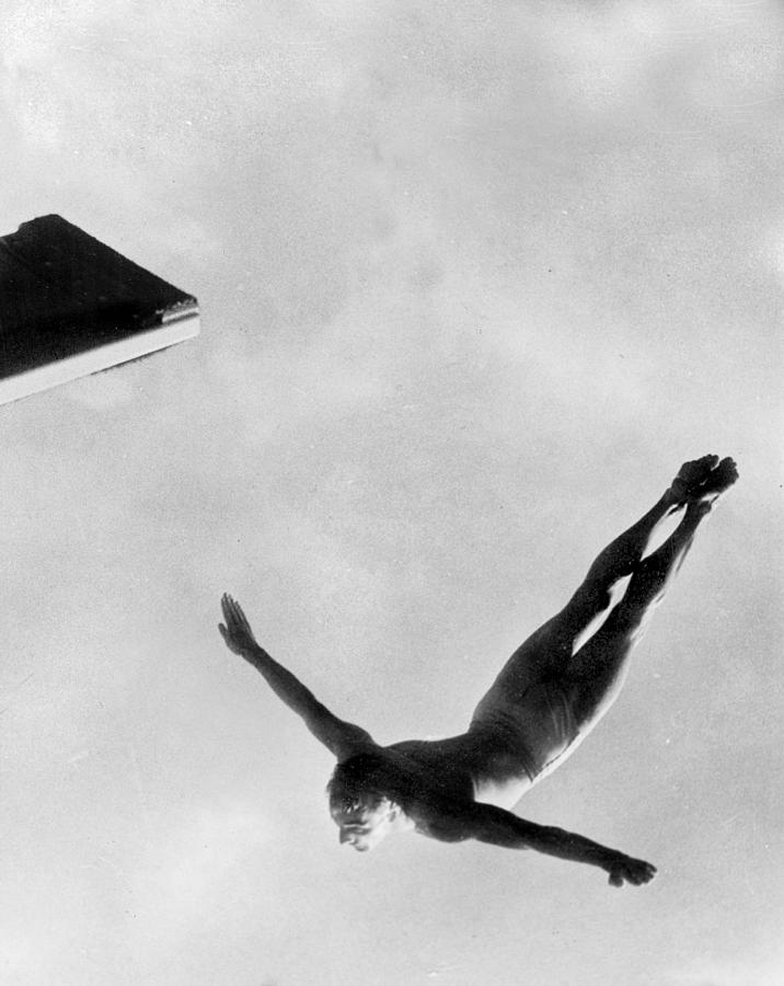 Diver Photograph by American School
