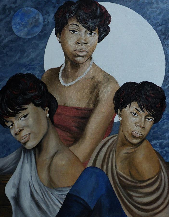 Divine Beauty Painting by Angelo Thomas