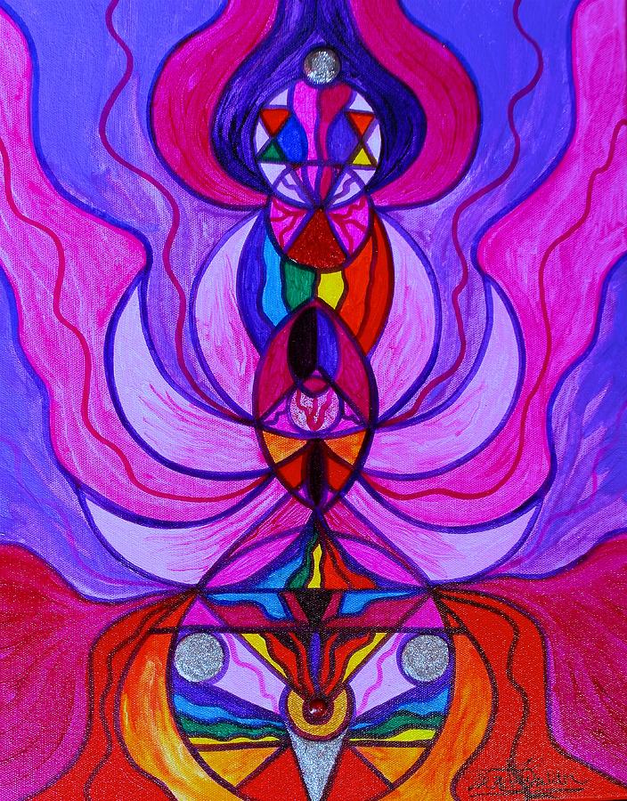Divine Feminine Activation Painting by Teal Eye Print Store
