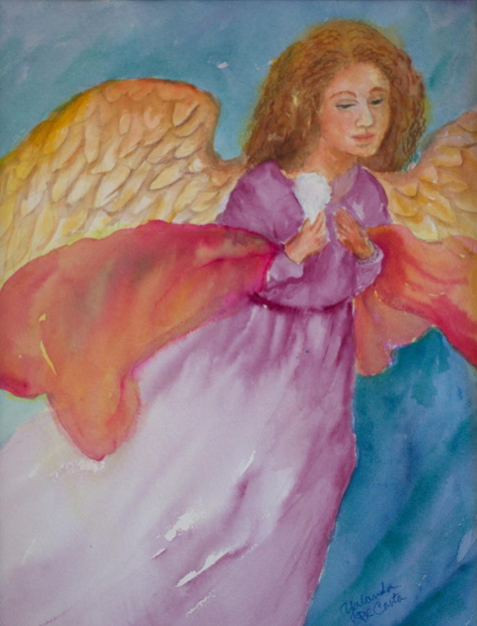 Divine Guidance Painting by Yolanda DeCosta - Fine Art America