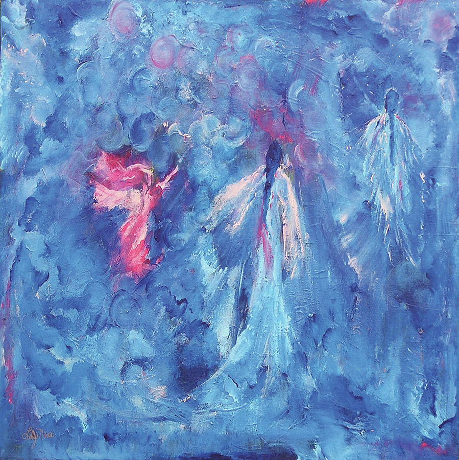 Dream Painting - Divine Induction by Lily Nava-Nicholson