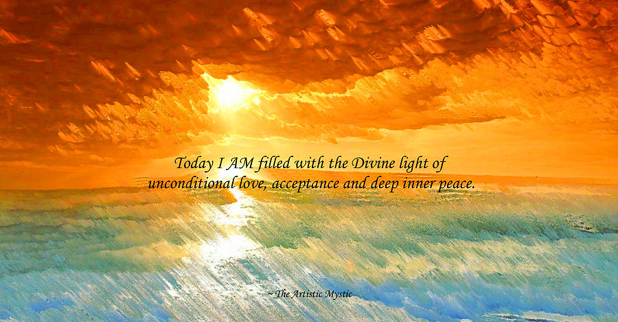 Divine Light - SS1200B Digital Art by Artistic Mystic