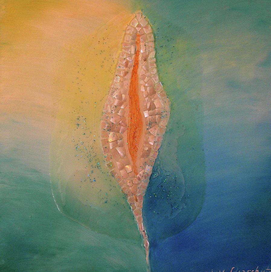 Divine Source - Water Painting by Alex Florschutz