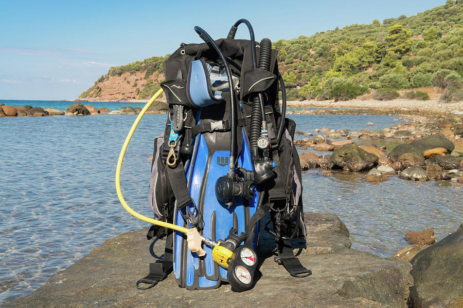 Diving Equipment Photograph by Roy Pedersen